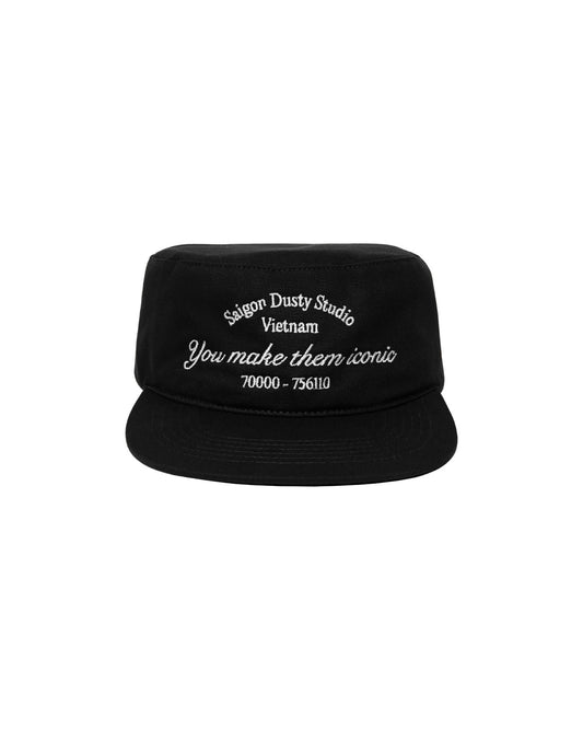SGD Signature Pillbox Cap Black